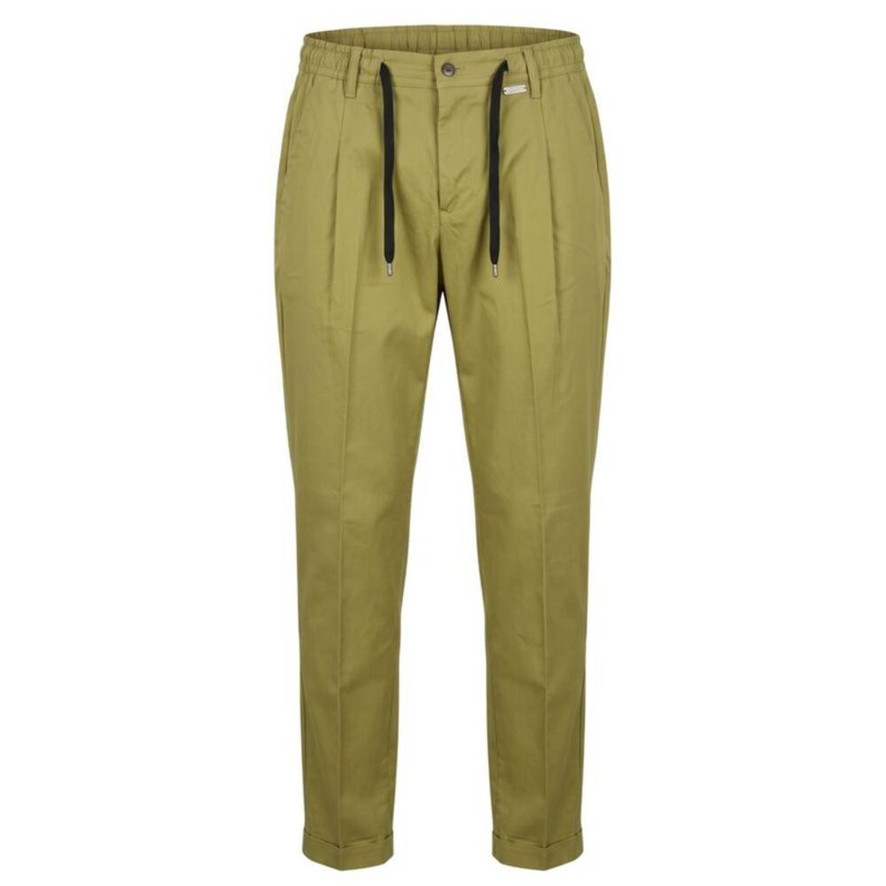 Baldinini Trend Green Cotton Men Men's Pants